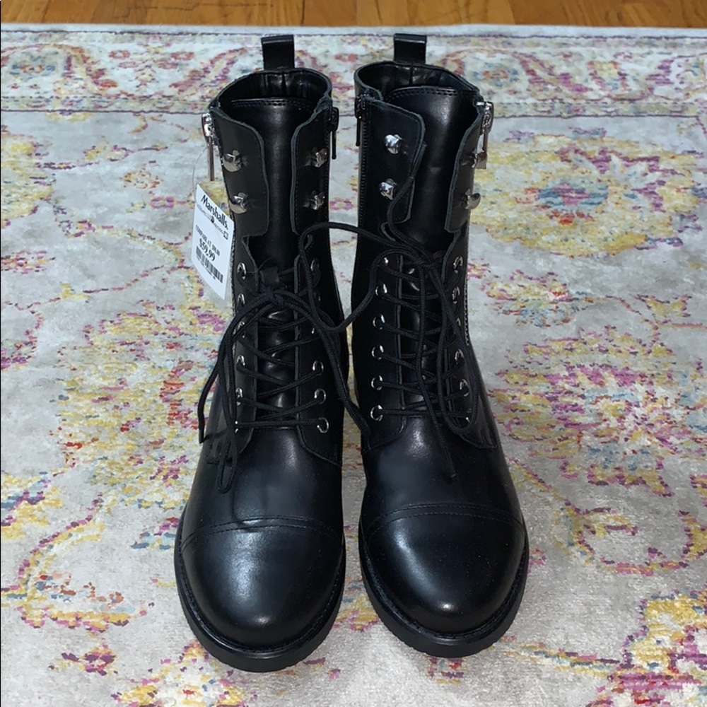 NEW Marc Fisher combat boots size 8